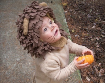 Lion Costume, Toddler Boy Halloween Costume, Toddler Girl Costume, kids Costume, Complete Children's Costume