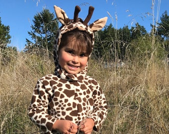 Giraffe Costume Halloween Kids Costume for Boys, Girls, Baby Unisex Safari Zoo Theme