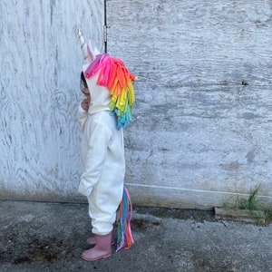 Unicorn Costume Toddler Girl Halloween Costume Kids Rainbow Carnival Costume