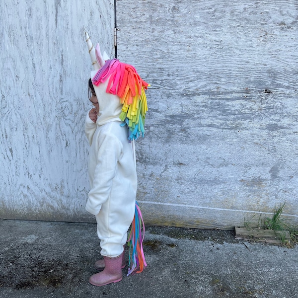 Unicorn Costume Toddler Girl Halloween Costume Kids Rainbow Carnival Costume