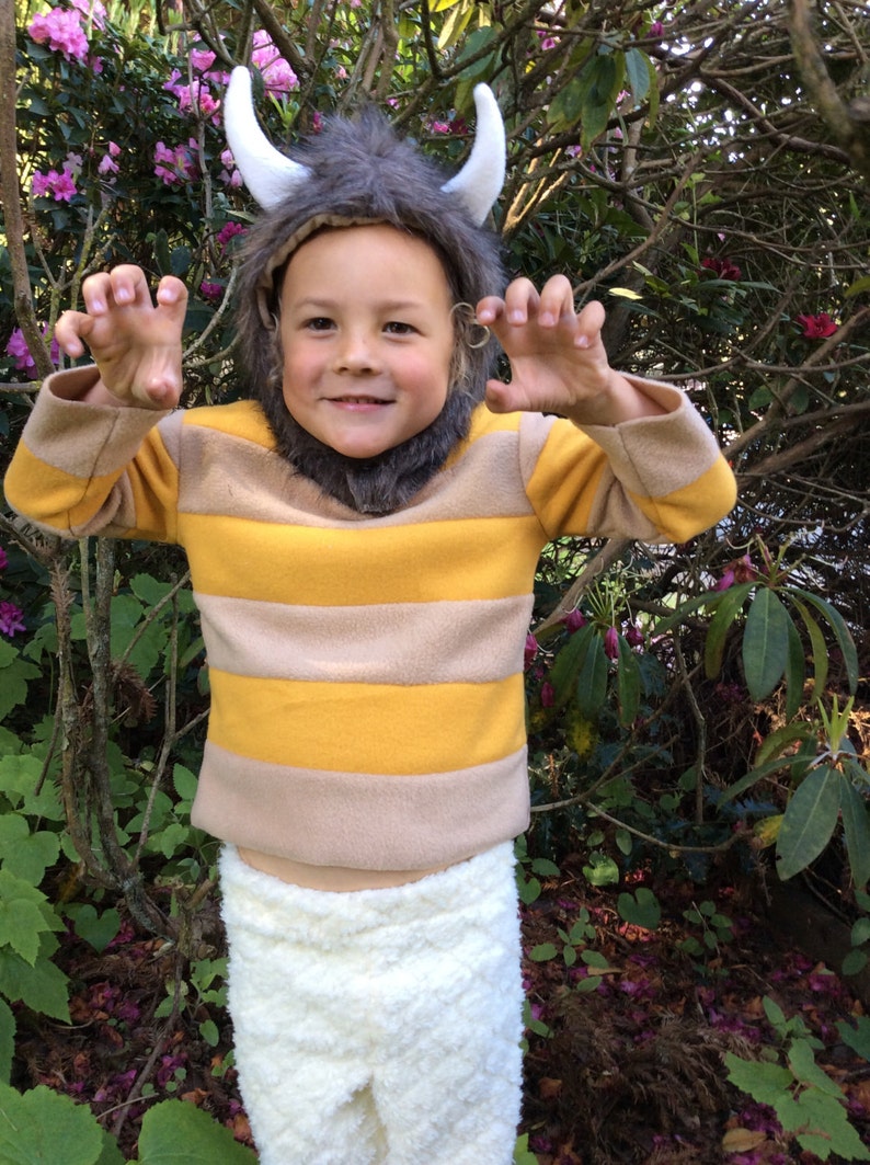 Wild Things Costume CAROL Kids Halloween Costume for boys image 6