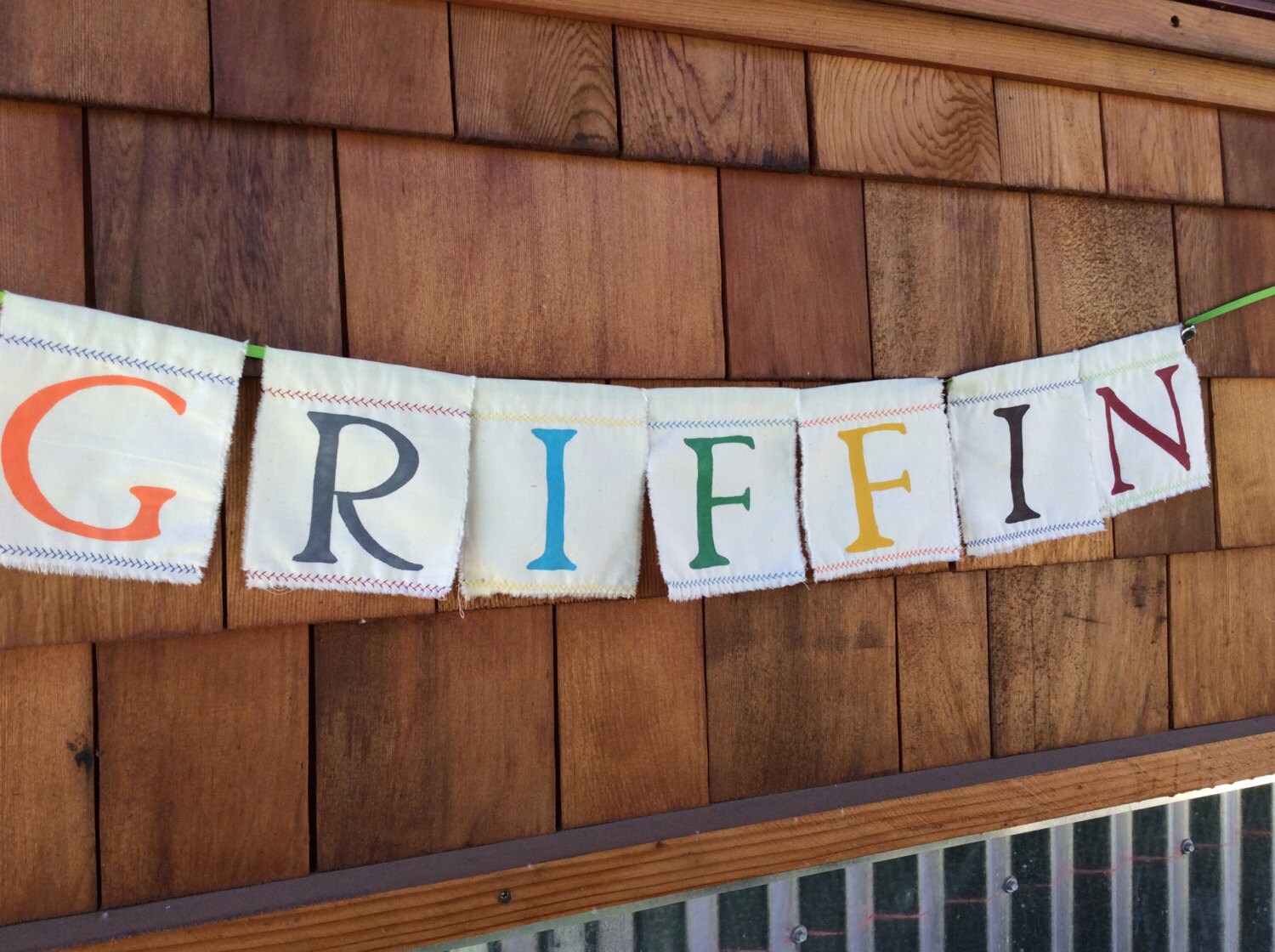 Personalized Banner Customize Your Own Handpainted Garland Etsy