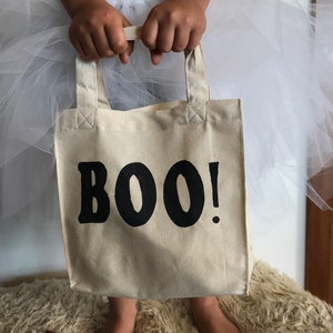 Trick-or-Treat Bag Halloween goodie bag BOO Sack for candy image 3