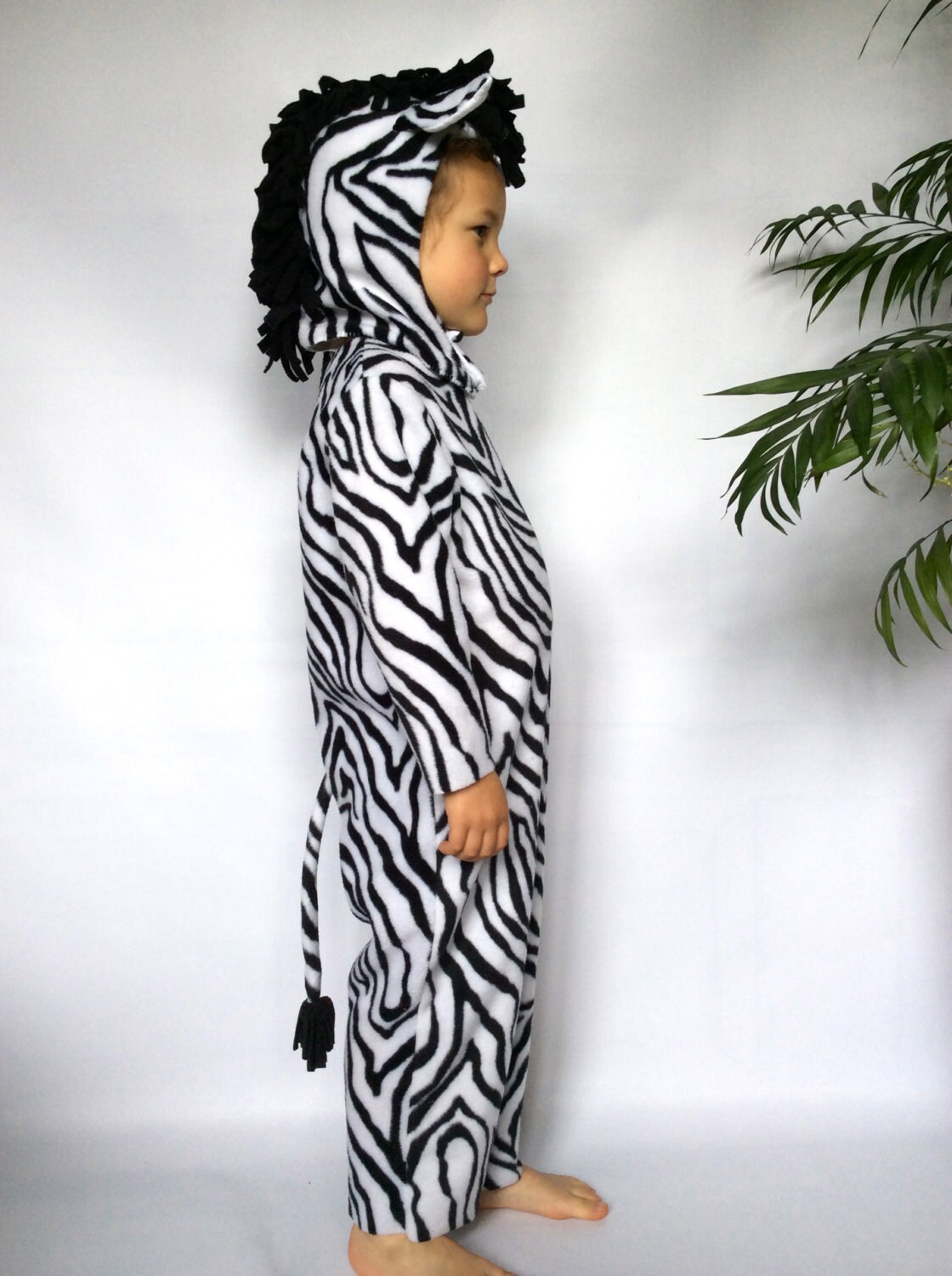 Zebra Halloween Costume Kids Costume for Boys Girls Etsy