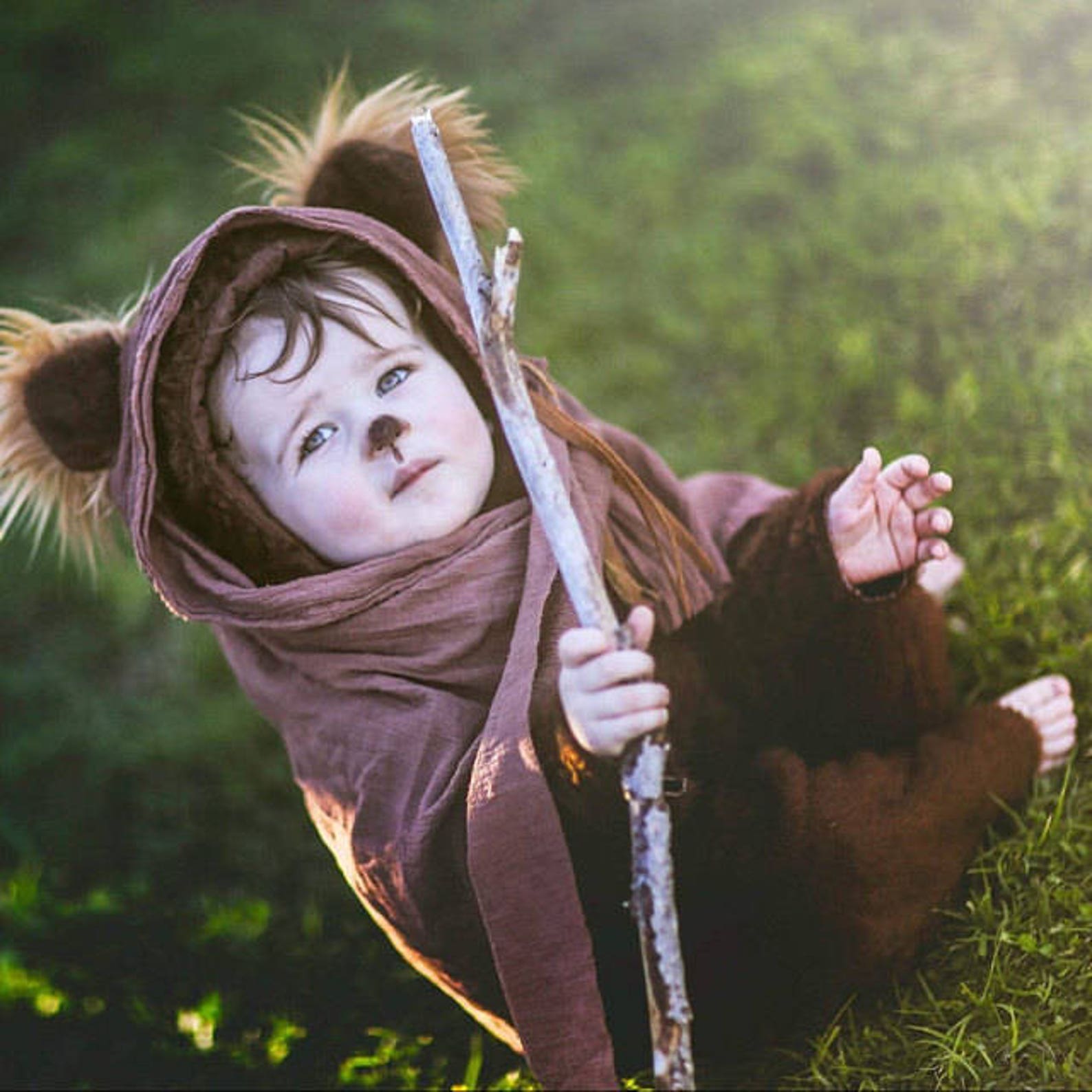 EWOK Costume Toddler Boy Halloween Costume Toddler Girls Etsy France