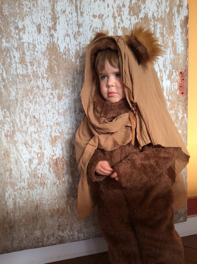 EWOK Costume Toddler Boy Halloween Costume Toddler Girls Halloween Costume, kids Star Wars Costume 