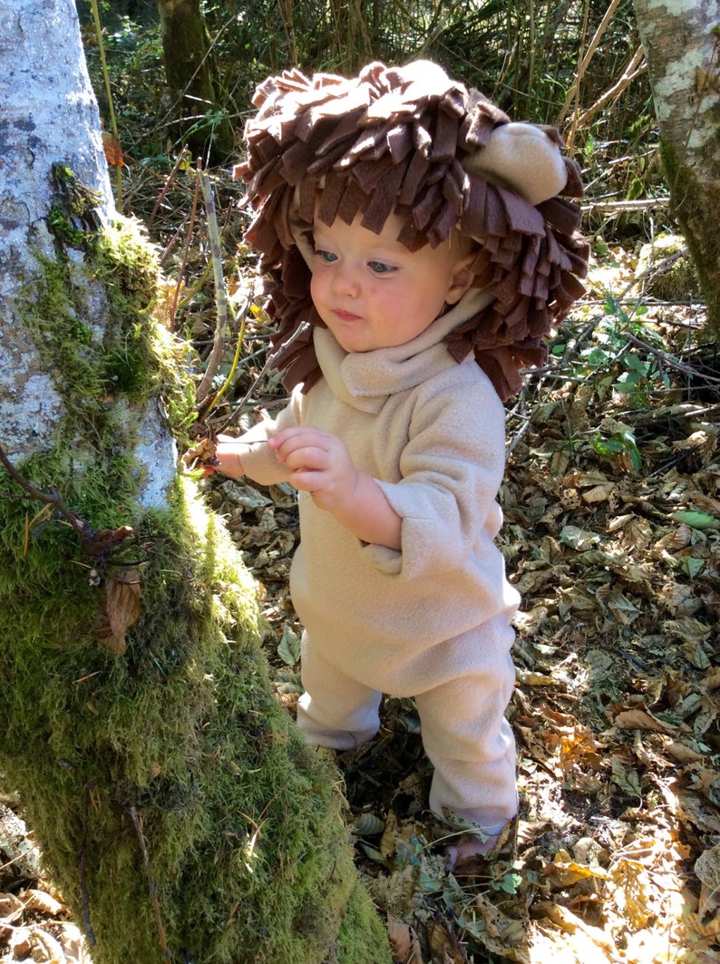 Lion Halloween Baby Costume, infant costume Babies First Halloween Costume size 6-12 mo. image 3