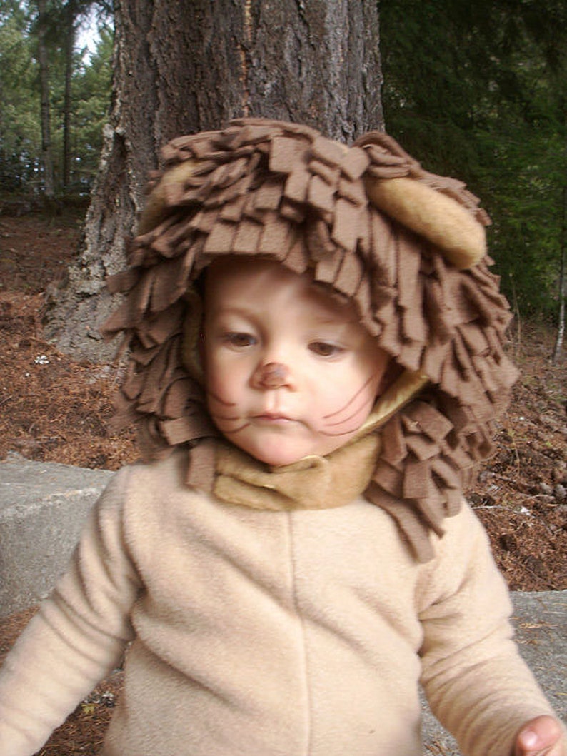 Lion Costume, Toddler Boy Halloween Costume, Toddler Girl Costume, kids Costume, Complete Children's Costume image 7