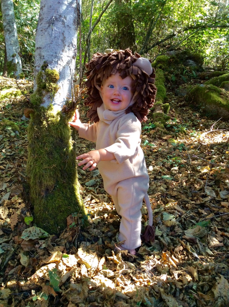 Lion Halloween Baby Costume, infant costume Babies First Halloween Costume size 6-12 mo. image 2