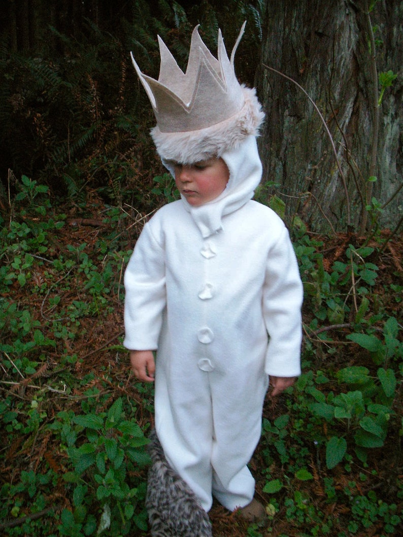 Max Where the Wild Things are Halloween Costume Wild Things MAX Kids Costume for Boys, children, toddler suit and hood image 2