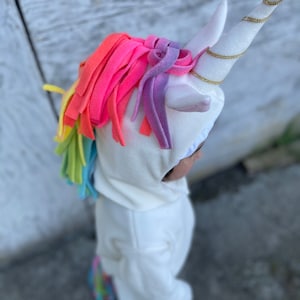 Unicorn Costume Toddler Girl Halloween Costume Kids Rainbow Carnival ...