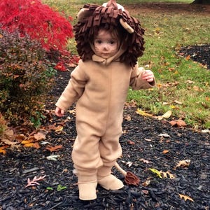 Lion Costume, Toddler Boy Halloween Costume, Toddler Girl Costume, kids Costume, Complete Children's Costume image 9