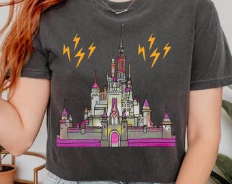 Camiseta Comfort Colors® Disney Castle, camiseta Magic Kingdom Castle, camiseta Castle, camiseta infantil Castle Home, camiseta Minnie Mouse Watercolor Castle