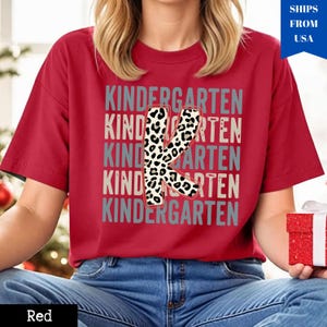 Comfort Colors Kindergarten Teacher Shirt: Soft Cotton Teaching Tee