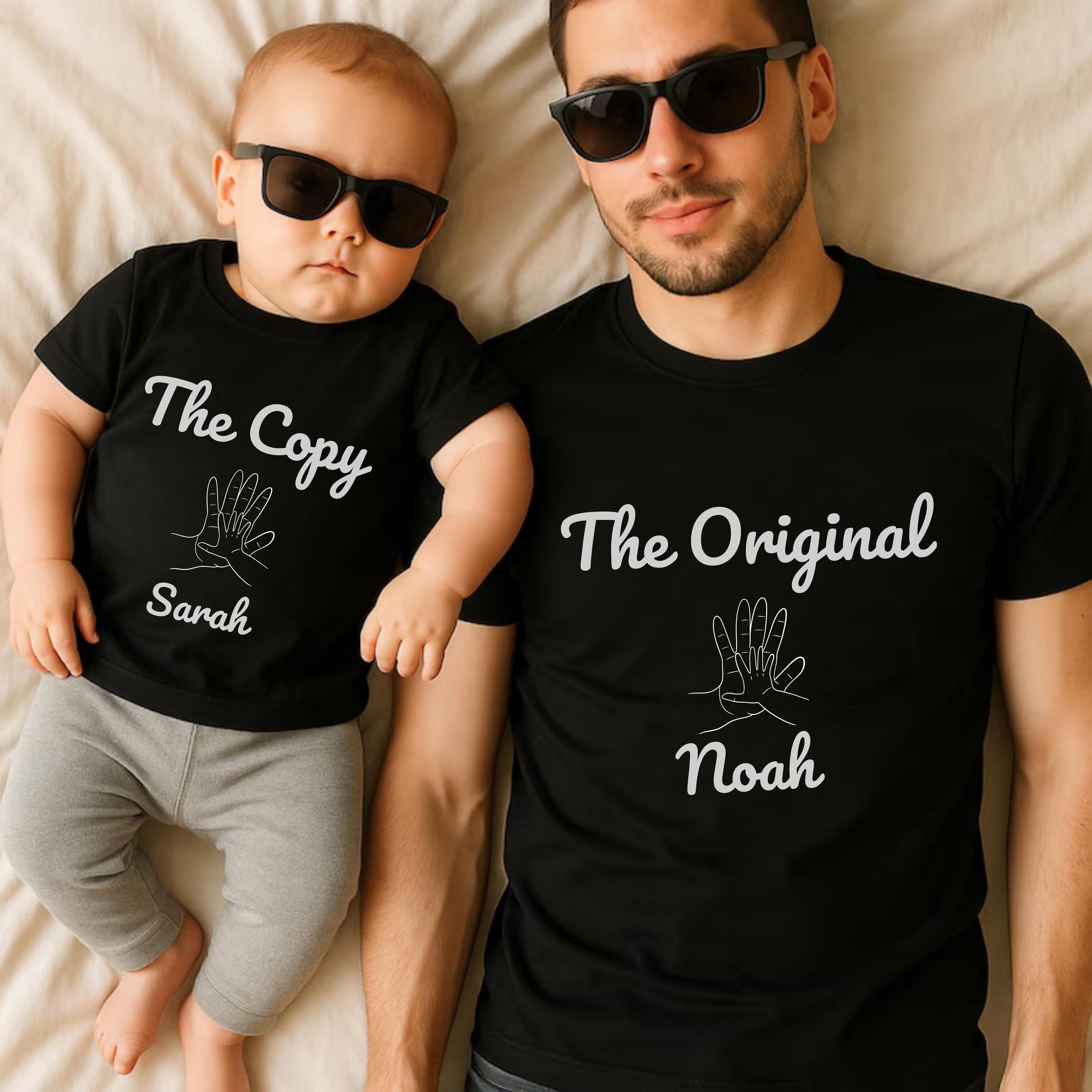 Matching Father Son Shirts: the Original & the Remix - Retro