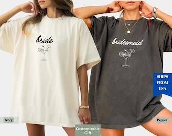 Comfort Colors Bride Shirt: Personalized Bachelorette Party Tee