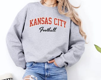 Vintage 90er Jahre Stil Kansas City Fußball, Kansas City Fußball Sweatshirt, Spieltag Shirt, Kansas City Fan, Kansas City Sweatshirt, Fußball