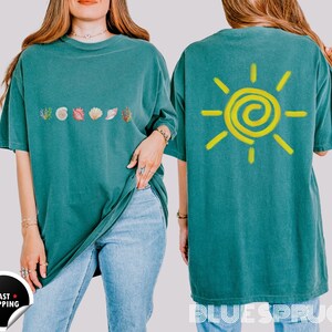 Comfort Colors Sun T-Shirt: Beachy Summer Graphic Tee