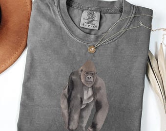 Comfort Colors Monkey T-Shirt: Vintage 90s Jungle Tee