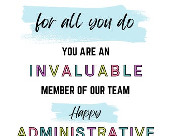 ADMINISTRATIVE PROFESSIONALS DAY