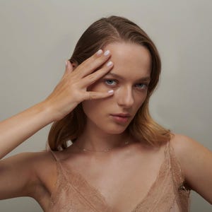 Solid Gold curb link ring, Stackable Cuban Chain Band, Modern Statement Ring for Women image 10