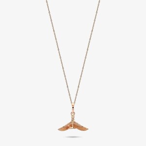 Real Gold Goddess Isis Necklace, Egyptian Mythology Pendant, 14K Gold Necklace, Dainty Gold Necklace, Memorial Necklace image 8