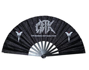 ChRocktikal Festival / Rave Fan - 1st World Tour: The Beginning Fan Merch | Black Glitter, Holographic - Siyeon, Wonseok, Junyoung, Gwanwoo