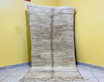 Moroccan Cool beni ourain rug, beige washable rug runner, Custom nursery Cute rug, patio furniture