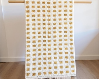 Moroccan rug checkered boho, abstract grid beni ourain rug, aesthetic berber custom rug, amazing art deco area rug, sheepskin handmade rug