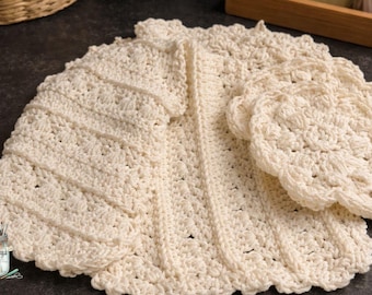 Crochet Spa Set | Reusable Cotton Spa Set | Eco Friendly Self Care Gift | Earth Day Gift | Handmade Face Scrubbies Set | Soap Saver Bag