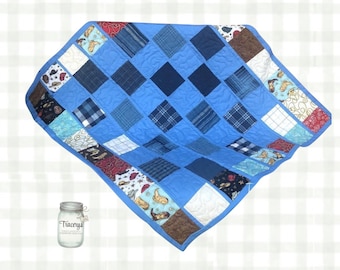 Handmade Quilt Nursery Decor Bridal Shower Gift Idea Custom Queen Blanket King Patchwork Bedding Baptism Gift Birthday Baby Wedding