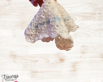 Crochet Wedding Handkerchief