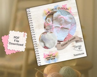 Crochet Patterns for Infant Loss – One Piece Cuddler Preemie Outfit | Digital Download | PDF + Digital Planner Compatible