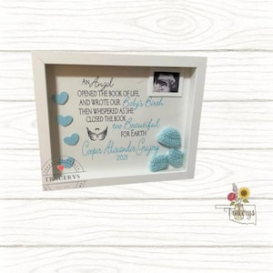 Miscarriage Infant Loss Shadow Box Memorial Bereavement Keepsake Custom  Keepsake