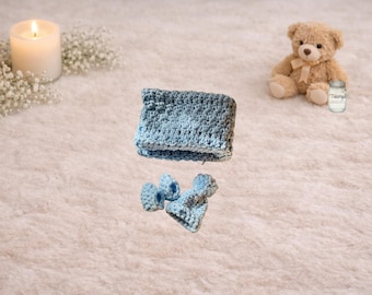 Miscarriage Keepsake Crochet in Blue for Infant Loss