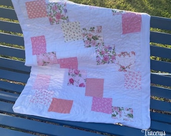 Handmade Lap Quilt – Perfect for Travel, Wheelchairs, or Everyday Comfort