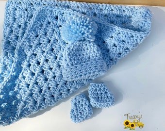 Miscarriage Keepsake Crochet in Blue for Infant Loss