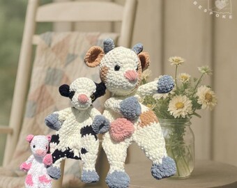Cow Snuggler, Soft and Squishy