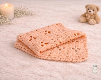 Miscarriage Keepsake | Handmade Crochet Keepsake Baby Blanket for Infant Loss | Soft Memorial Gift for Angel Babies |