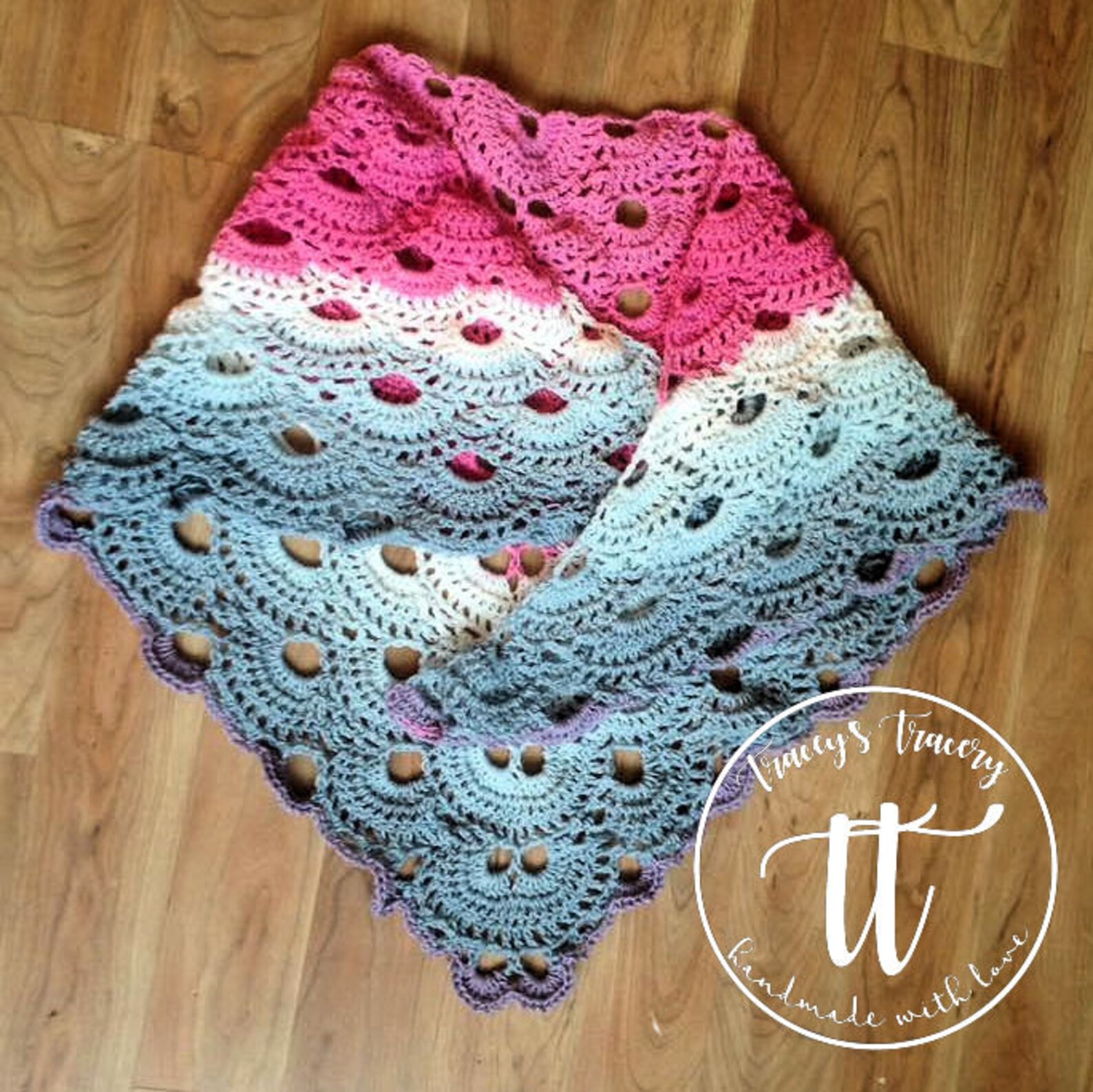 Virus Shawl Wrap Custom Made Etsy