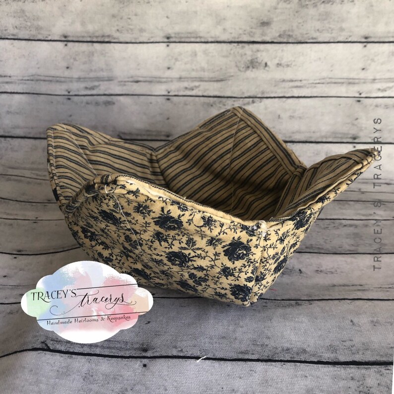 Ready to ship vintage Farmhouse style RTS Bowl cozy