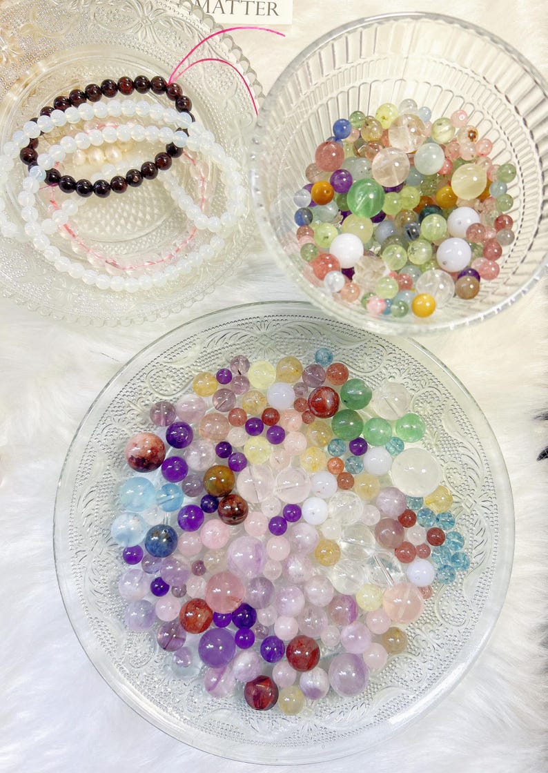 Crystal Bead Mystery Box: Gemstone Beads, Bracelets & DIY Jewelry ...