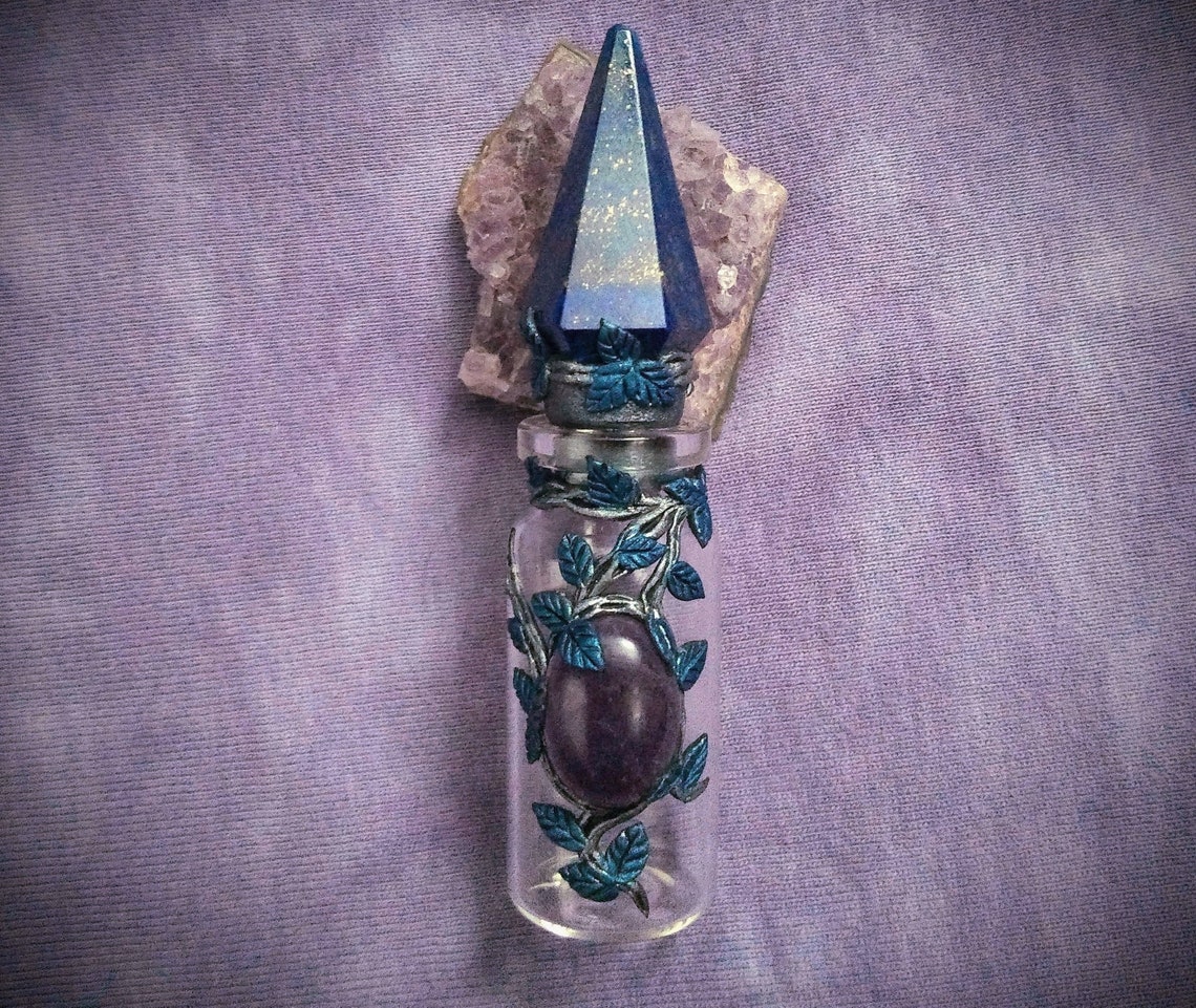 Enchanted Garden Lapis Lazuli and Amethyst Wishing Etsy