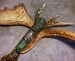 SOLD - Keeper of the Sacred Woods (Custom Order) - Green Man Staff 