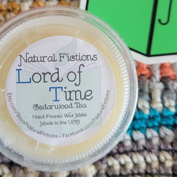 Lord of Time Wax Melts - Doctor, Time Travel, Who, Space, Alien, TV Show, Eco-Friendly, Beeswax, Soy Wax, Tarts, Dye Free, Gift Ideas