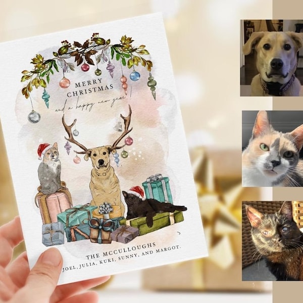 Aesthetic Christmas Cards - Etsy