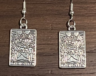 Tarot Card Dangle Earrings