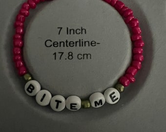 Bite me bracelet