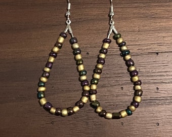 Beaded Dangle Earrings