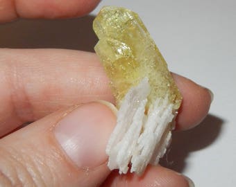 Brazilianite - large natural crystal